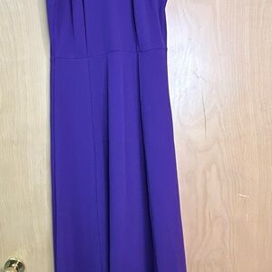 Elegant Purple Women's Dress